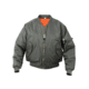 Rothco Kids MA-1 Flight Jackets, Sage Green, Small, 7310-SageGreen-S