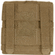 Rothco LACV Side Armor Pouch Set, 5.75in x 5.75in x 0.5in, Coyote Brown, 5729