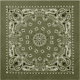 Rothco Large Trainmen Bandanas 27 Inch, Olive Drab, 4349-OliveDrab