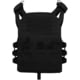 Rothco Laser Cut MOLLE Lightweight Armor Carrier Vest, Black, Regular, 1529-Black-Regular