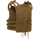 Rothco Laser Cut MOLLE Lightweight Armor Carrier Vest, Coyote Brown, Regular, 1528-CoyoteBrown-Regular