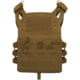 Rothco Laser Cut MOLLE Lightweight Armor Carrier Vest, Coyote Brown, Regular, 1528-CoyoteBrown-Regular