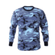 Rothco Long Sleeve Camo T-Shirt, Sky Blue Camo, L, 67770-SkyBlueCamo-L