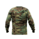 Rothco Long Sleeve Camo T-Shirt, Woodland Camo, XL, 6778-WoodlandCamo-XL