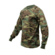 Rothco Long Sleeve Camo T-Shirt, Woodland Camo, XL, 6778-WoodlandCamo-XL
