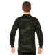 Rothco Long Sleeve Henley T-Shirt - Mens, Midnight Woodland Camo, Extra Large, 21045-MidnightWoodlandCamo-XL