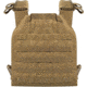 Rothco Low Profile Plate Carrier Vest, Coyote Brown, 55889-CoyoteBrown-Regular