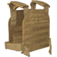 Rothco Low Profile Plate Carrier Vest, Coyote Brown, 55889-CoyoteBrown-Regular