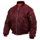 Rothco MA-1 Flight Jacket, Black, Small, 7324-Black-S