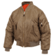 Rothco MA-1 Flight Jacket, Black, Small, 7324-Black-S