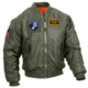Rothco MA-1 Flight Jacket with Patches, Sage Green, 4XL, 72420-SageGreen-4XL