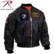 Rothco MA-1 Flight Jacket with Patches, Sage Green, 4XL, 72420-SageGreen-4XL