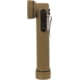 Rothco Mini LED Army Style Flashlight, AA, 6 LED Clear/Red/Blue/Green Bulbs, Coyote Brown, 52820-CoyoteBrown
