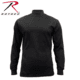 Rothco Mock Turtleneck - Men's, Black, 5XL, 35200-Black-5XL