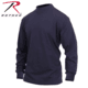 Rothco Mock Turtleneck, Midnight Navy Blue, S, 3400-MidnightNavyBlue-S