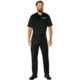 Rothco Moisture Wicking Security Polo Shirt - Mens, Black w/White Lettering, XL, 3216-XL