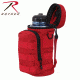 Rothco MOLLE Compatible Water Bottle Pouch, Red, 2678-Red