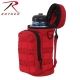 Rothco MOLLE Compatible Water Bottle Pouch, Red, 2678-Red