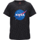 Rothco NASA Meatball Logo T-Shirt, Kids, Black, Large, 1918-189