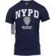 Rothco Officially Licensed NYPD T-shirt, Mens, Navy Blue, Extra Large, 6638-388