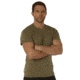 Rothco Pocket T-Shirt Collection Available In Cotton/Poly and Moisture Wicking Poly, AR 670-1 Coyote Brown, Small, Cotton/Polyester, 36910-AR670-1CoyoteBrown-CottonPolyester-S