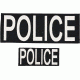 Rothco Police Patch Set of Two w/ Hook Back, 1910