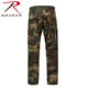 Rothco Relaxed Fit Zipper Fly BDU Pants, Woodland Camo, Extra Large, 2941-WoodlandCamo-XL