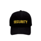 Rothco Security Supreme Low Profile Insignia Cap, Black/Gold, 9284-BlackGold