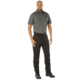 Rothco Short Sleeve Uniform Shirt - Mens, Dark Grey, Medium, 30055-DarkGrey-M