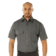 Rothco Short Sleeve Uniform Shirt - Men's, Dark Grey, Medium, 30055-DarkGrey-M