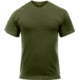 Rothco Solid Color Poly/Cotton Military T-Shirt, Olive Drab, Extra Small, 6979-OliveDrab-XS