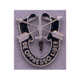 Rothco Special Forces Crest Pin, Black/Silver, 1541