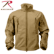Rothco Special Ops Soft Shell Jacket - Men's, S, Camo, 12055-MidnightWoodlandCamo-S