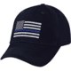 Rothco Thin Blue Line Flag Low Profile Cap, Navy Blue, 99887-NavyBlue