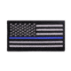 Rothco Thin Blue Line Flag Patch - Iron On, 1709