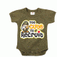 Rothco Too Cute To Recruit Infant One-Piece, 3-6 Months, 67150-3-6Months
