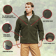 Rothco Trailsman Sherpa Fleece Jacket, Olive Drab, S, 96625-OliveDrab-S