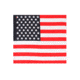 Rothco U.S. Flag Bandana, 27x27, 4950-27x27Inches