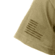 Rothco US Flag / USMC Eagle, Globe, &amp; Anchor T Shirt, Coyote Brown, Medium, 54280-CoyoteBrown-M