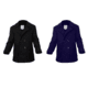 Rothco US Navy Type Pea Coat, Black, Navy Blue