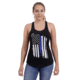 Rothco Women Thin Blue Line Flag Racerback Tank Top, Extra Small, 44770-XS
