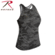 Rothco Womens Camo Workout Performance Tank Top 4042, Black Camo, Medium, 44070-BlackCamo-M