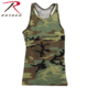 Rothco Womens Camo Workout Performance Tank Top, Extra Small, 44080-XS