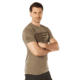 Rothco USMC Eagle, Globe, &amp; Anchor Moisture Wicking T-Shirt, Coyote Brown, Small, 54580-S
