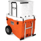 RovR Products RollR 60 Cooler w/ Wagon Bin, Desert, 852490007706