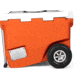 RovR Products RollR 60 Cooler w/ Wagon Bin, Desert, 852490007706