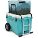 RovR Products RollR 60 Cooler w/ Wagon Bin, Glacier, 60 Quart, 60GROLLRWB