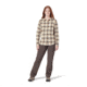 Royal Robbins Lieback Organic Cotton Flannel Long Sleeve Shirt - Women's, Extra Small, Everglade Timber Cove Pld, Y621012-399-XS
