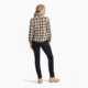 Royal Robbins Lieback Organic Cotton Flannel Long Sleeve - Womens, Ivory Wildwood Pld, Medium, Y621012140M