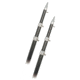 RUPP Marine 15' Telescopic Carbon Fiber Outrigger Poles 1.5" - Silver 57415
